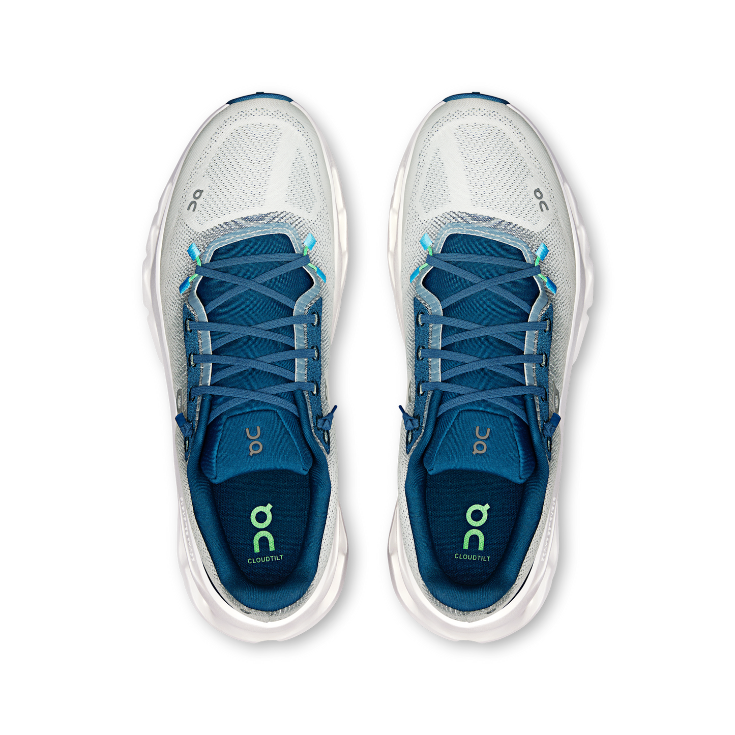 Basket ON Running Cloudtilt Bleu Blanc — Chaussure Sport CloudTec