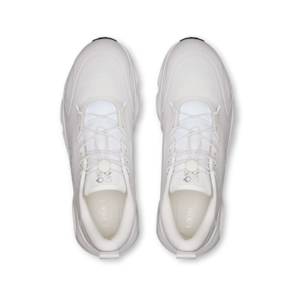 Sneaker Loewe x ON Cloudsolo Blanc Gris Clair — Chaussure Luxe Running
