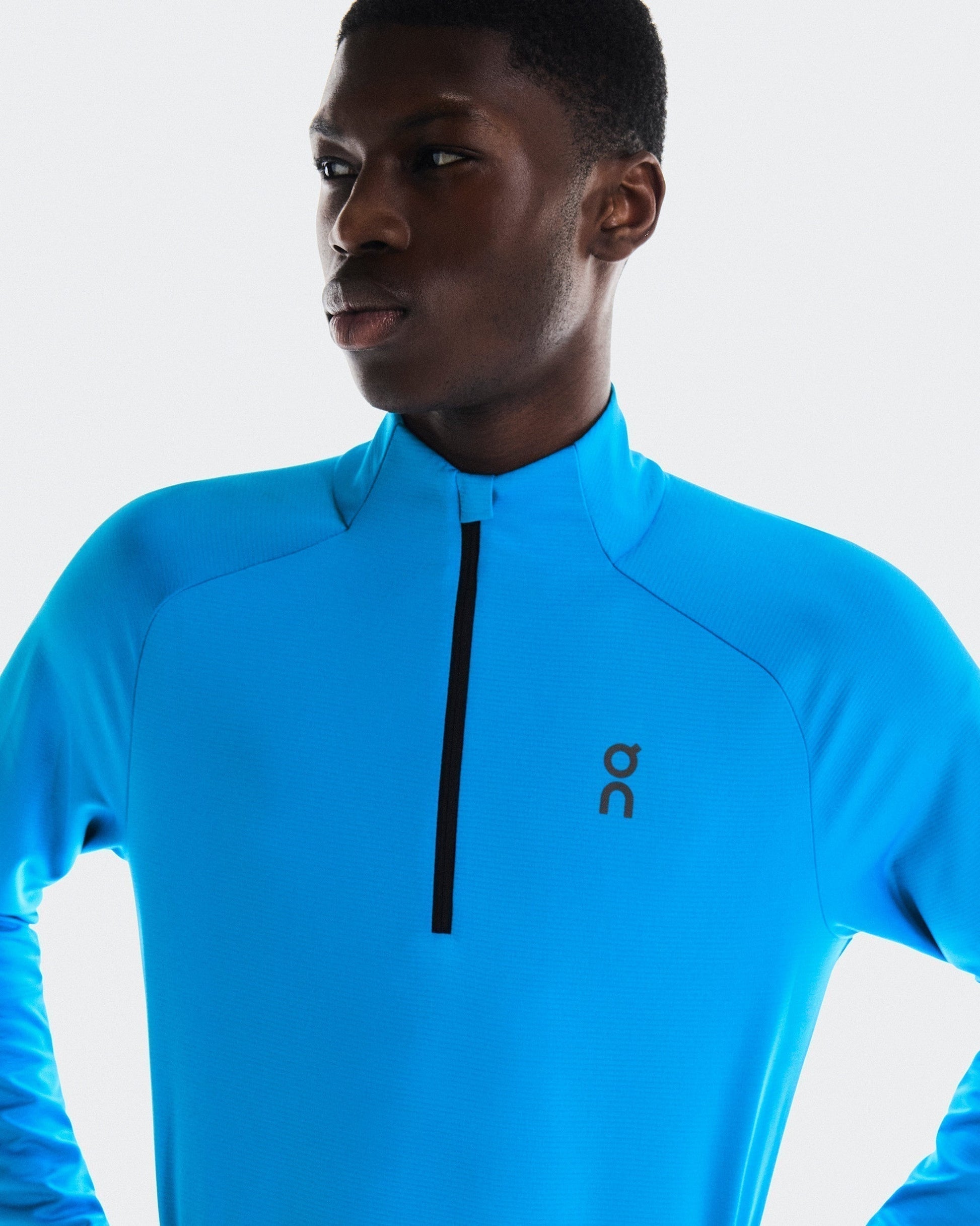 T-Shirt Climate ON Running Bleu — Vêtement Running Sport