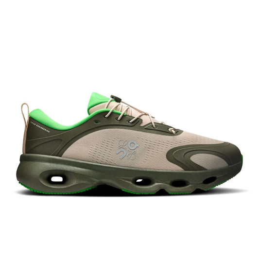 Sneaker Loewe x ON Cloudsolo Kaki Sable — Chaussure Luxe Running