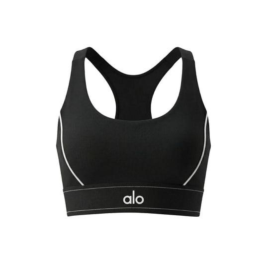 Brassière Suit Up Alo Yoga Noir — Sport Femme Running