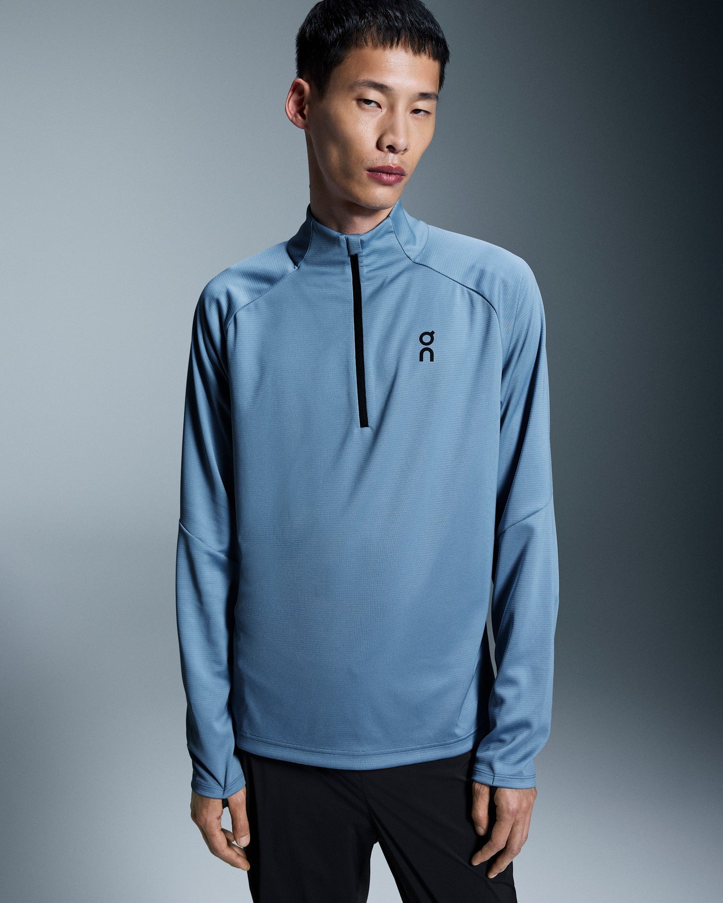 T-Shirt Climate ON Running Bleu Marine — Vêtement Running Sport