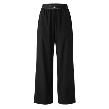 Pantalon Suit Up Alo Yoga Noir — Tenue Yoga Sport Femme