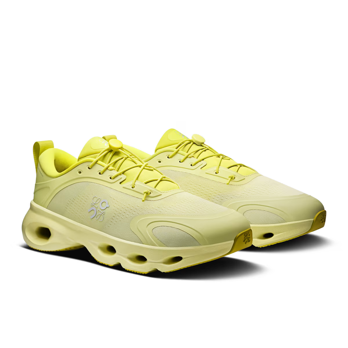 Sneaker Loewe x ON Cloudsolo Vert Lime — Chaussure Luxe Running