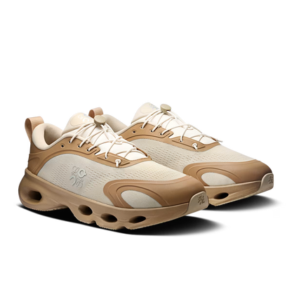 Sneaker Loewe x ON Cloudsolo Sable Crème — Chaussure Luxe Running