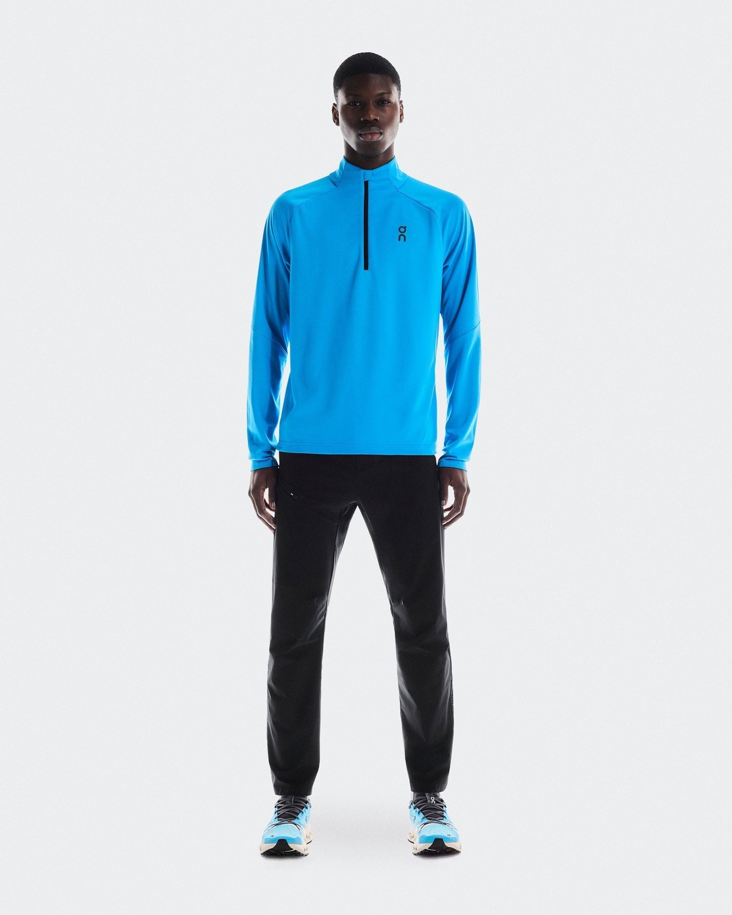 T-Shirt Climate ON Running Bleu — Vêtement Running Sport