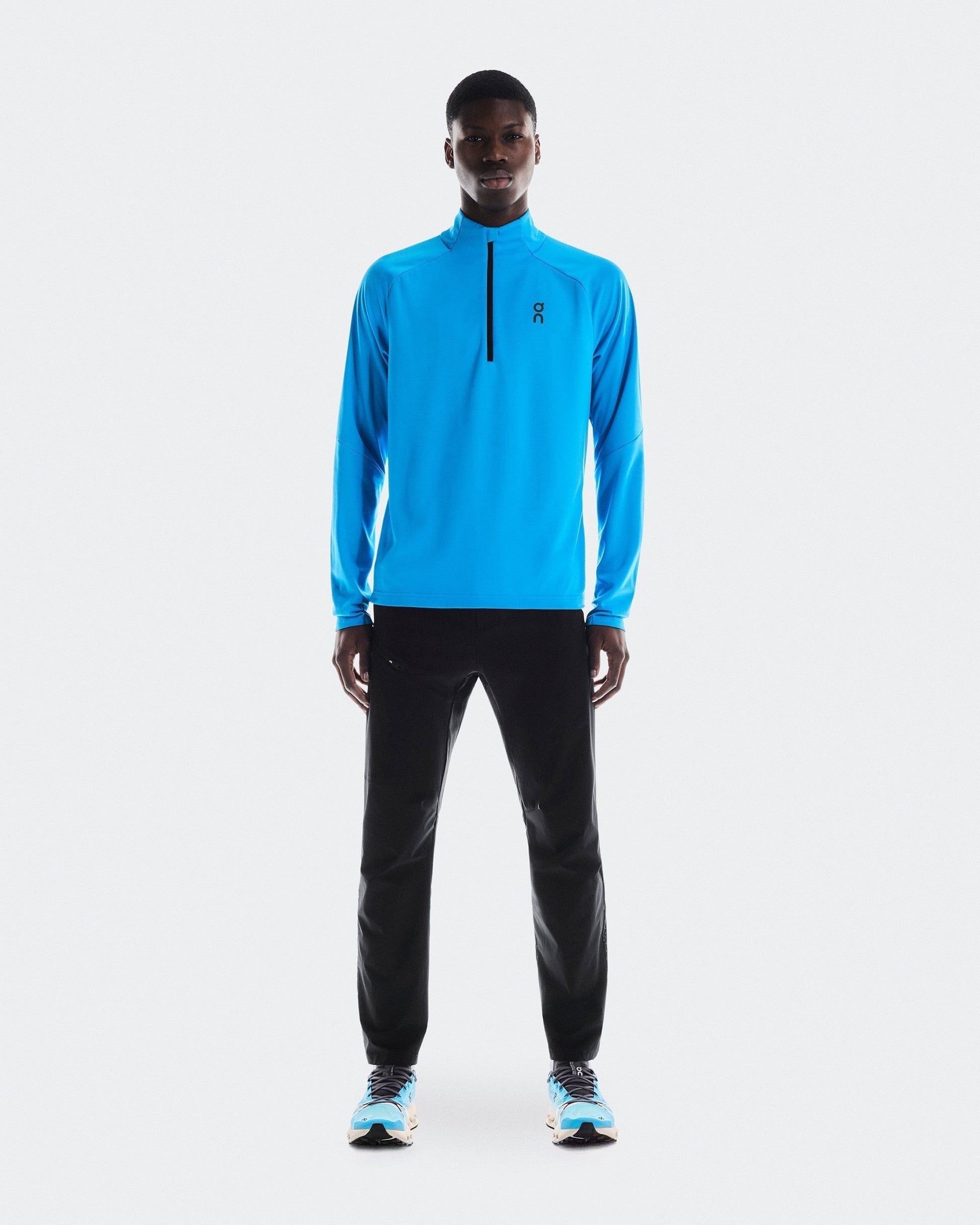 T-Shirt Climate ON Running Bleu — Vêtement Running Sport