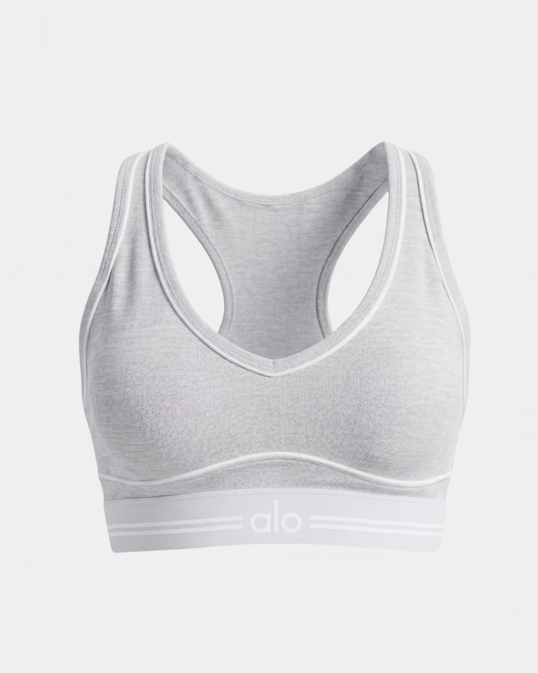 Brassière Airbrush Alo Yoga Gris — Sport Femme Running