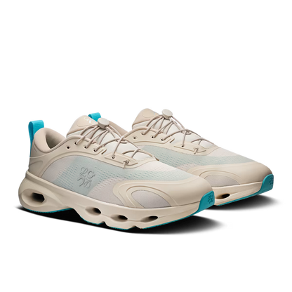 Sneaker Loewe x ON Cloudsolo Sable Turquoise — Chaussure Luxe Running