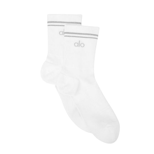 Chaussettes ON Running Performance Blanches — Accessoire Running Sport