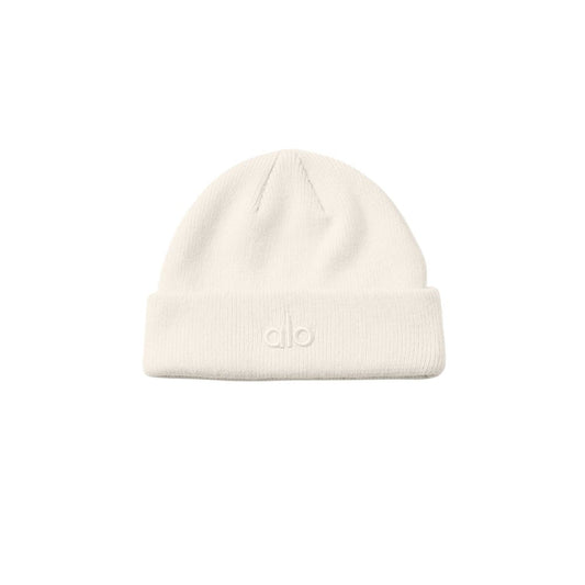 Bonnet Alo Yoga Notable Ivoire — Accessoire Sport Femme