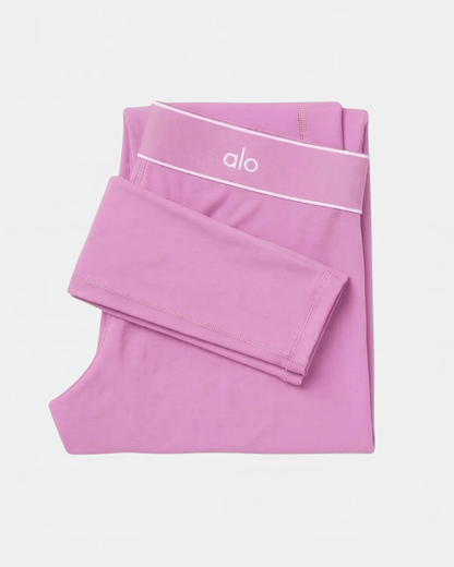Legging Airbrush Alo Yoga Rose — Sport Femme Fitness Yoga