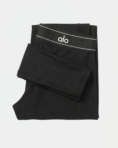 Legging Airbrush Alo Yoga Noir — Sport Femme Fitness Yoga