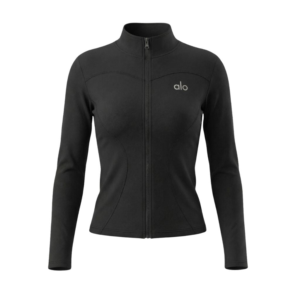 Gilet Fit Alo Yoga Noir — Vêtement Sport Femme