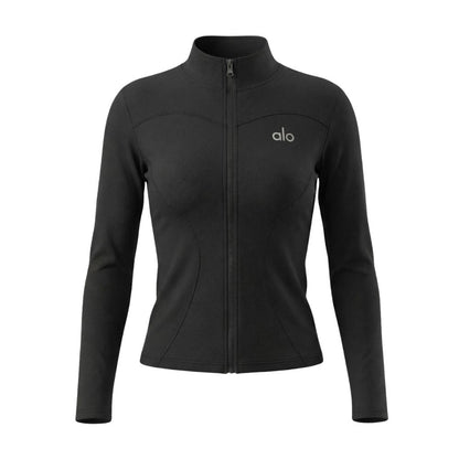 Gilet Fit Alo Yoga Noir — Vêtement Sport Femme
