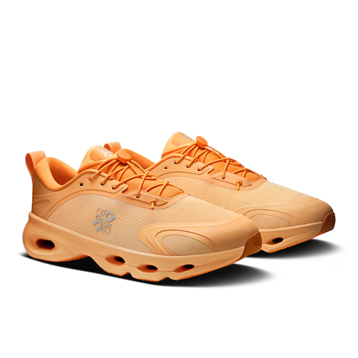 Sneaker Loewe x ON Cloudsolo Orange — Chaussure Luxe Running