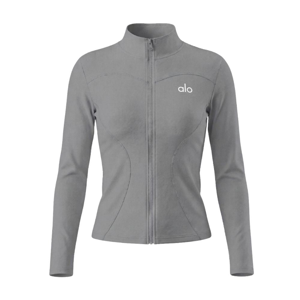 Gilet Fit Alo Yoga Gris — Vêtement Sport Femme