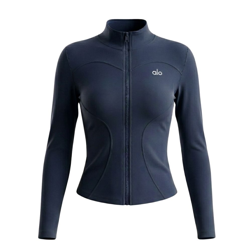 Gilet Fit Alo Yoga Bleu — Vêtement Sport Femme