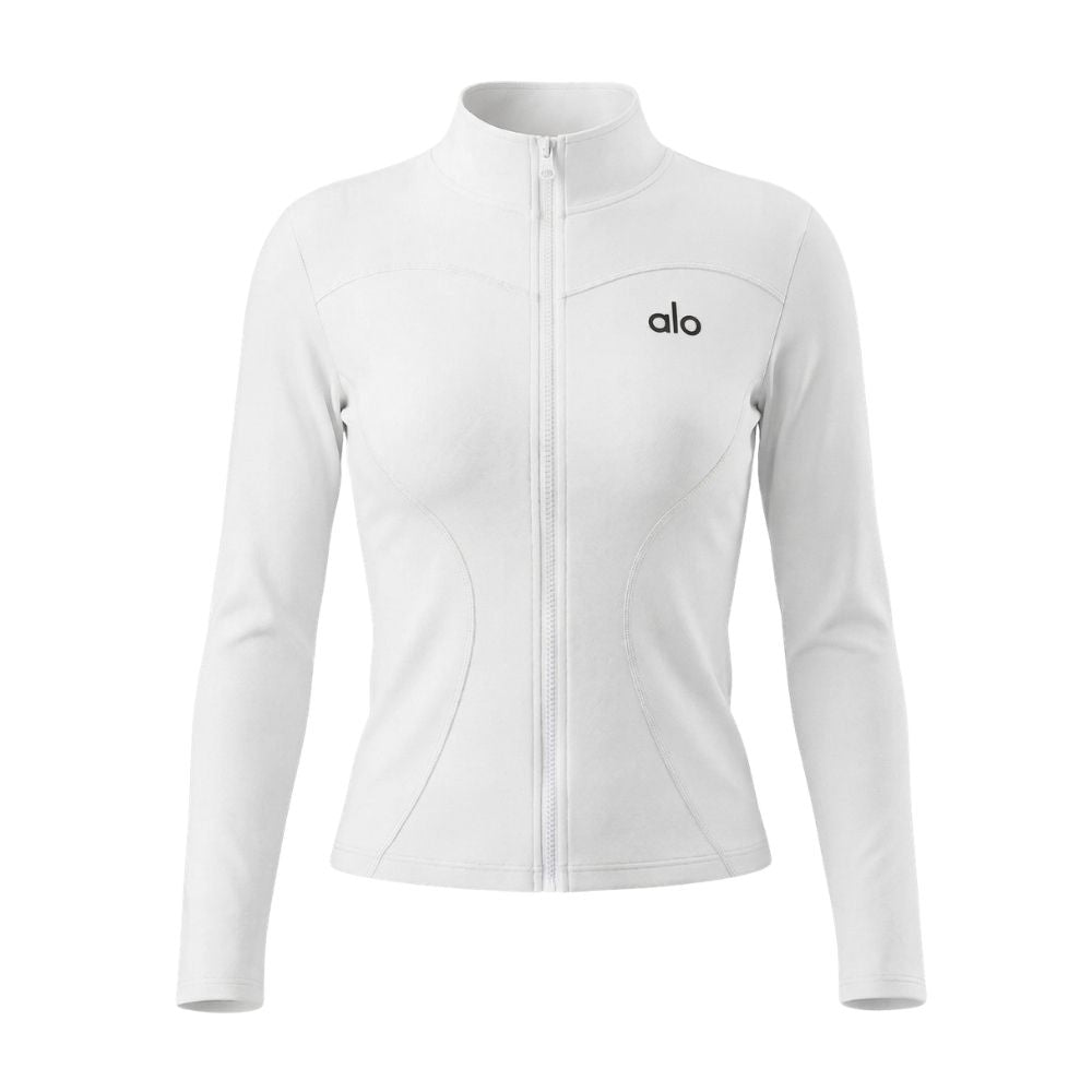 Gilet Fit Alo Yoga Blanc — Vêtement Sport Femme