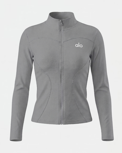 Gilet Fit Alo Yoga Gris — Vêtement Sport Femme