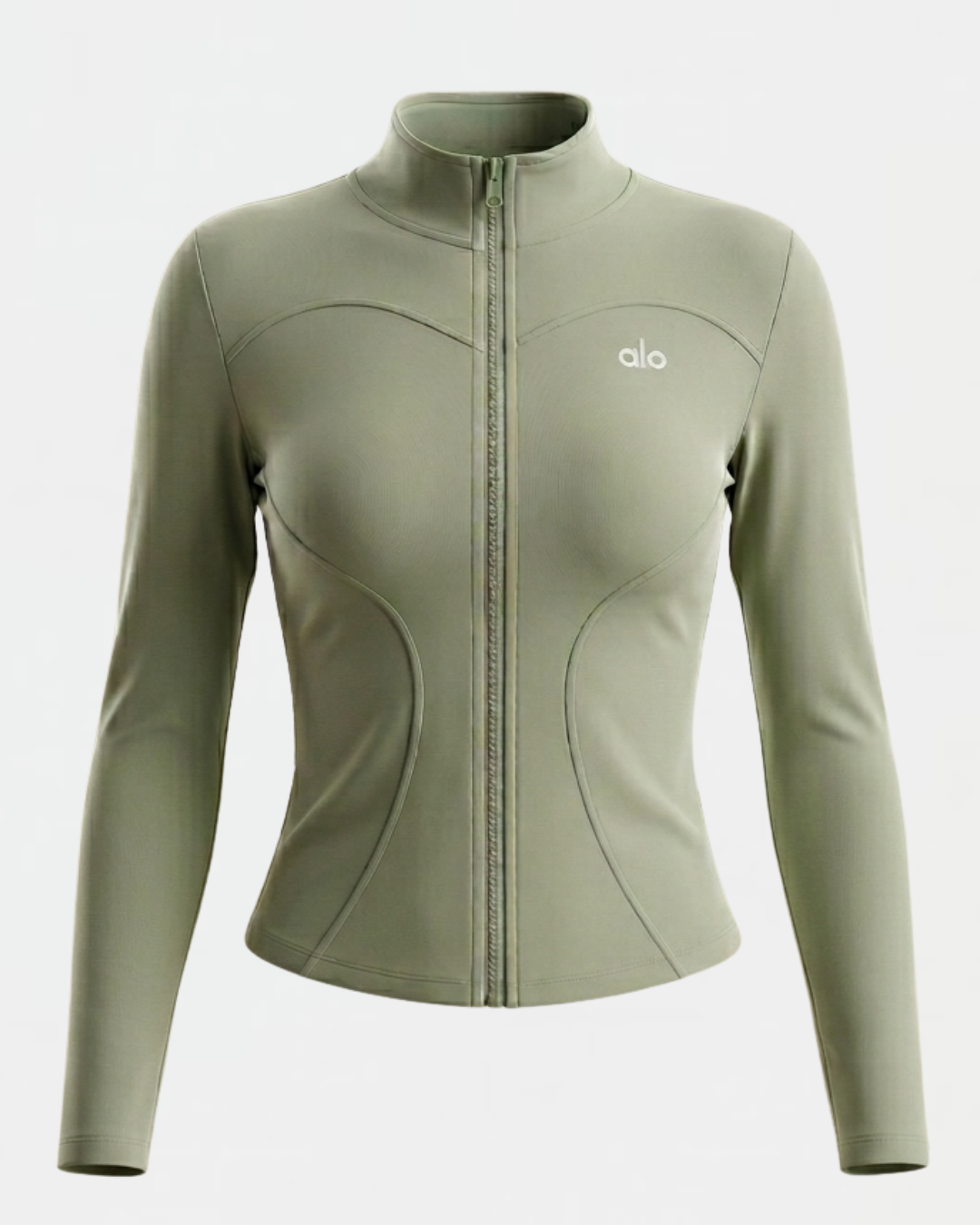 Gilet Suit Up Alo Yoga Vert — Vêtement Sport Femme