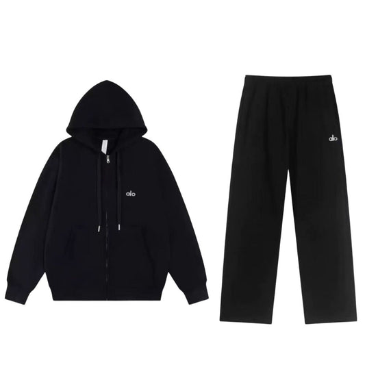Ensemble Alo Yoga Zip Capuche — Tenue Sport Femme