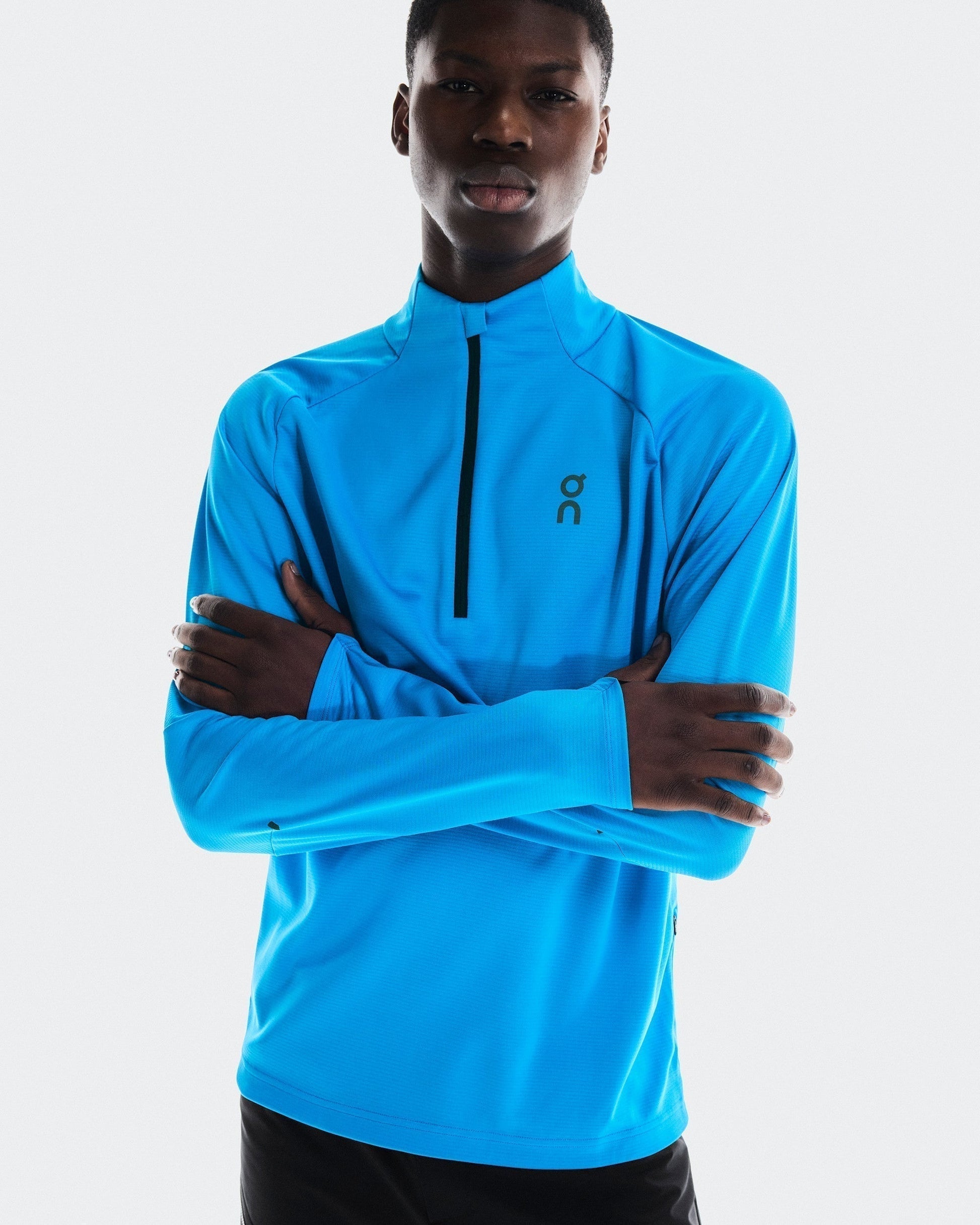 T-Shirt Climate ON Running Bleu — Vêtement Running Sport