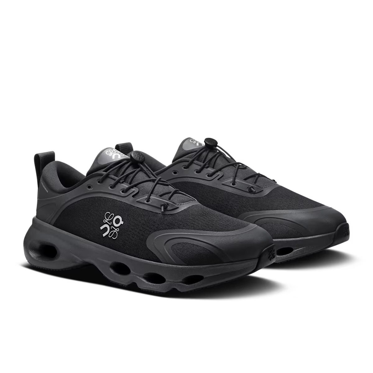 Sneaker Loewe x ON Cloudsolo Noir — Chaussure Luxe Running