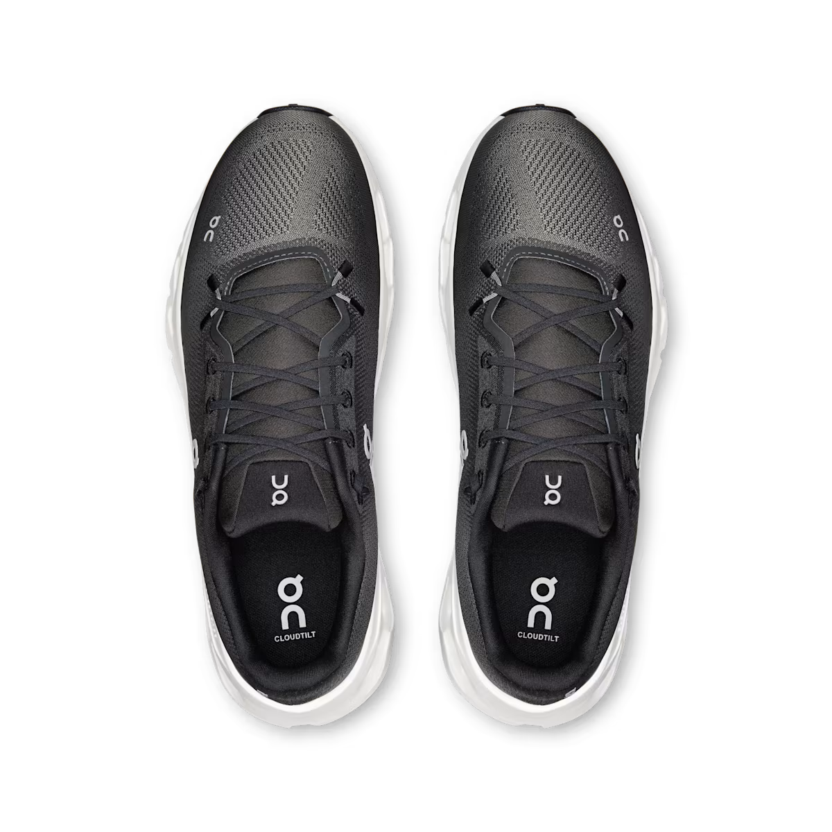 Basket ON Running Cloudtilt Noir Asphalte — Chaussure Sport CloudTec