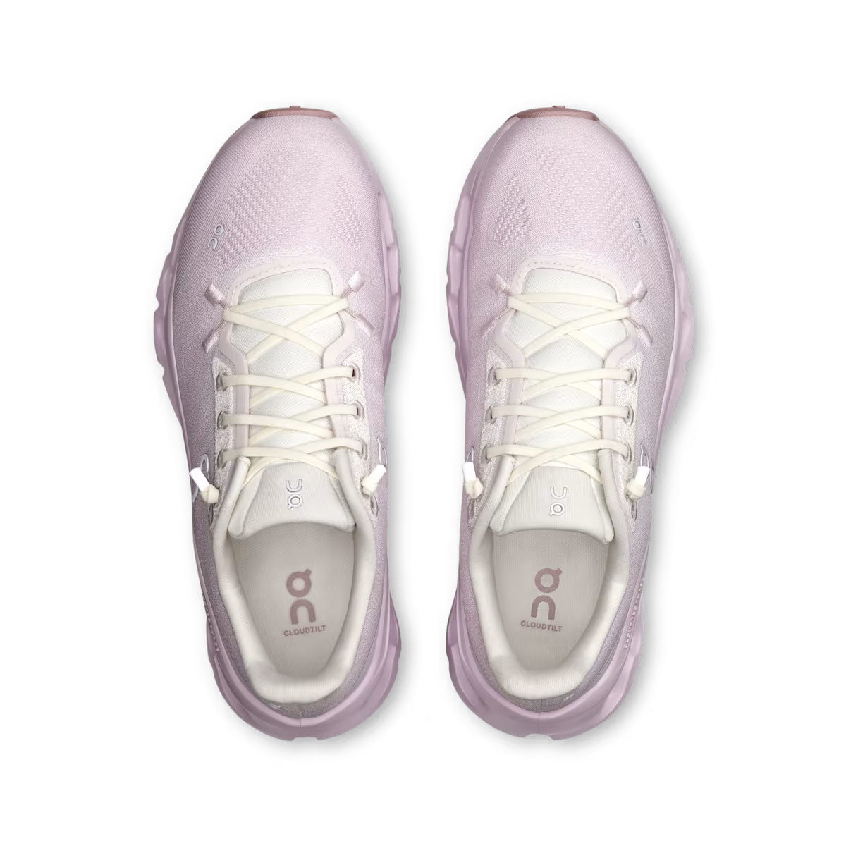 Basket ON Running Cloudtilt Ivory Orchid — Chaussure Sport CloudTec