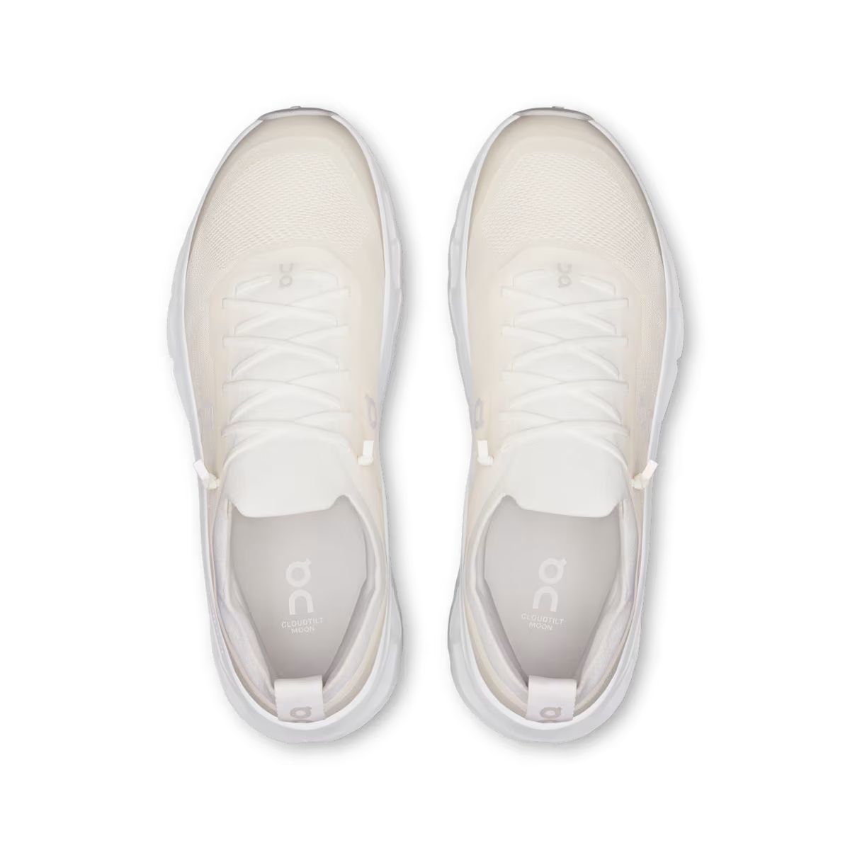 Basket ON Running Cloudtilt Moon White Frost — Chaussure Sport CloudTec