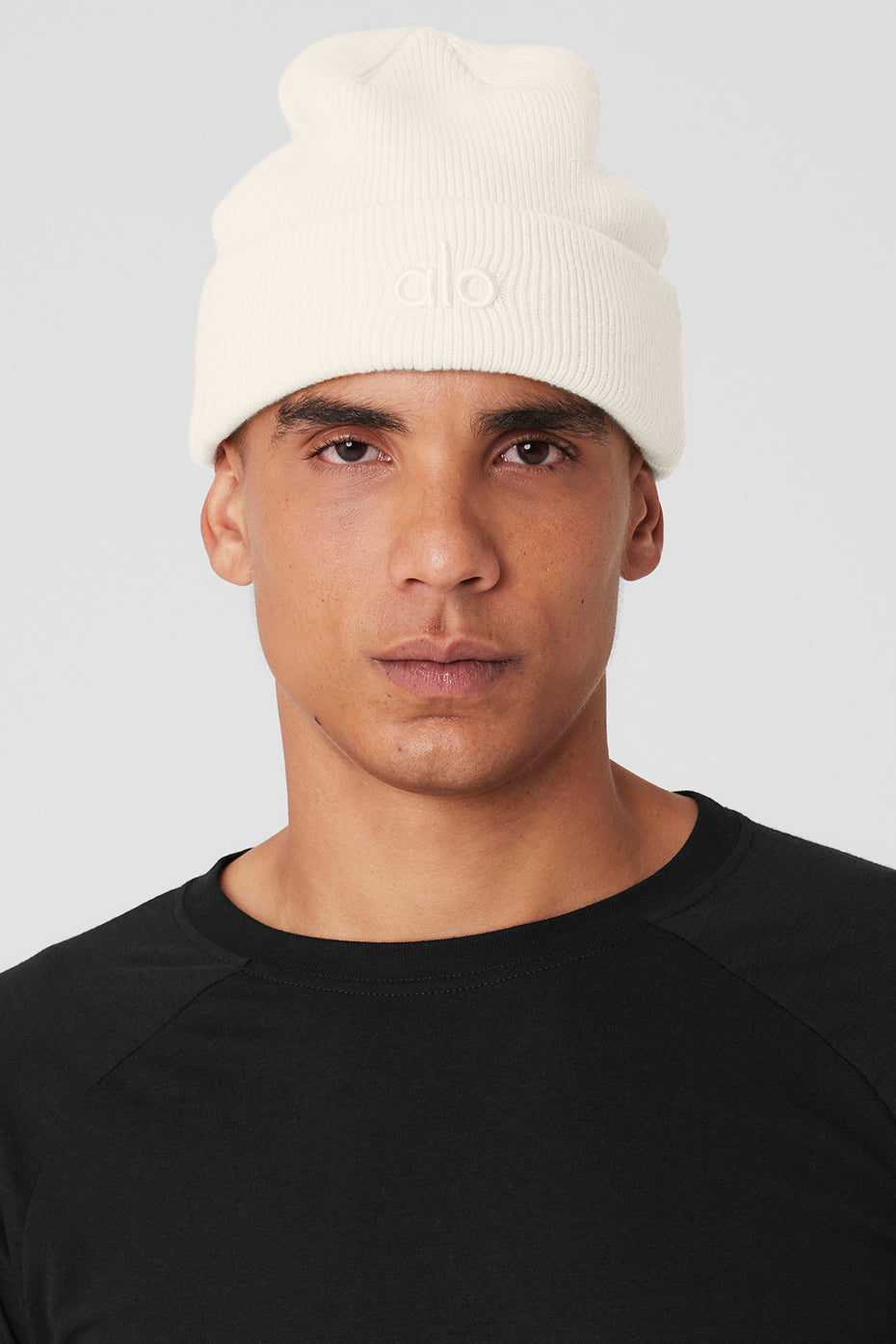 Bonnet Alo Yoga Notable Ivoire — Accessoire Sport Femme