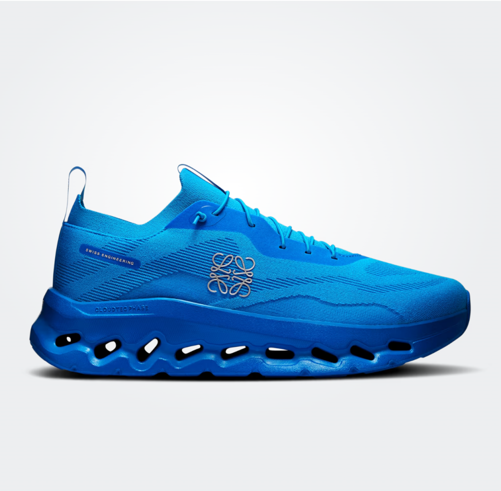 Sneaker Loewe x ON Cloudtilt Bleu — Chaussure Luxe Running