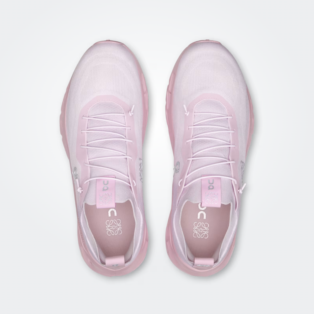 Sneaker Loewe x ON Cloudtilt Rose — Chaussure Luxe Running