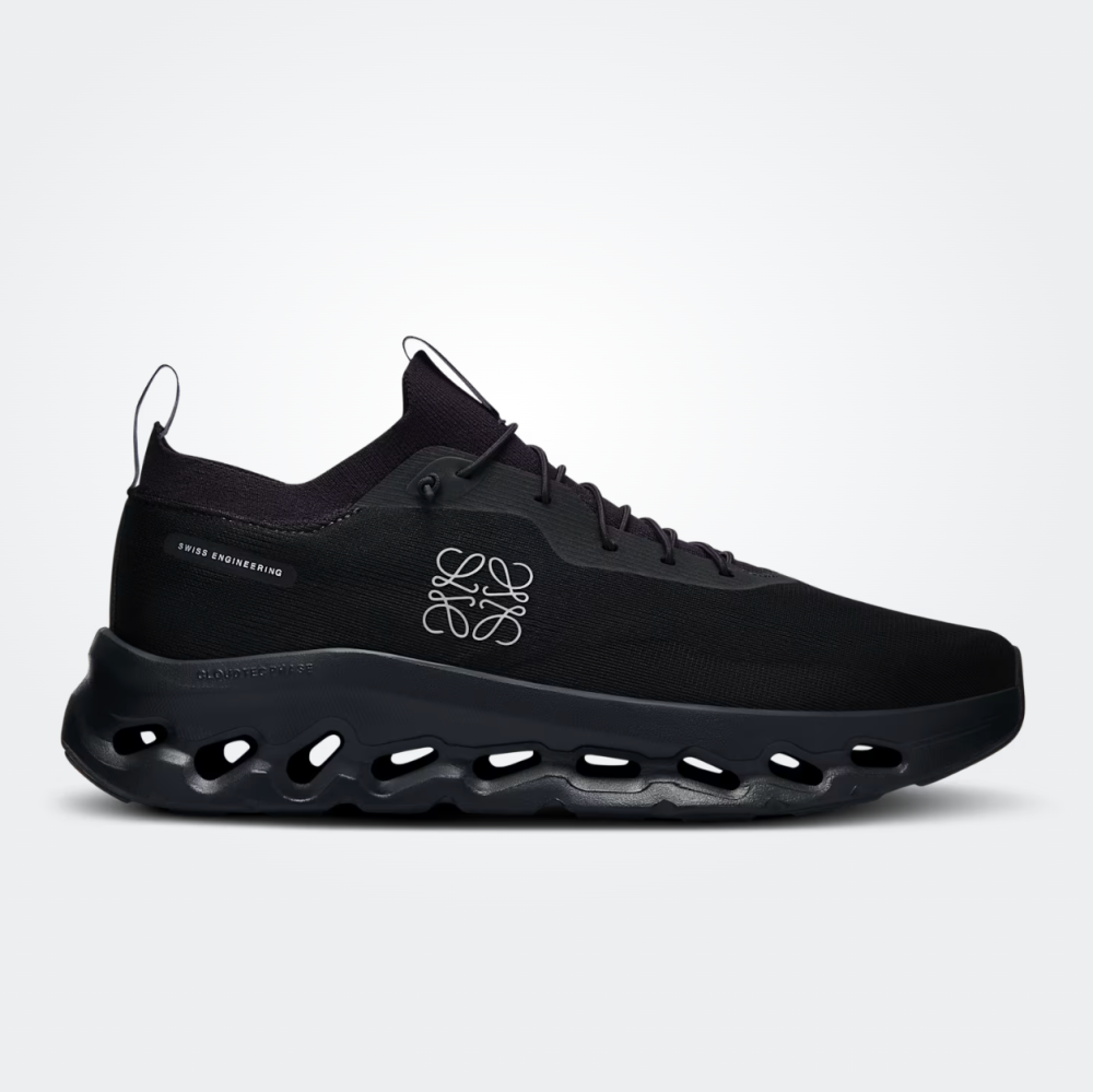 Sneaker Loewe x ON Cloudtilt Noir 2.0 — Chaussure Luxe Running