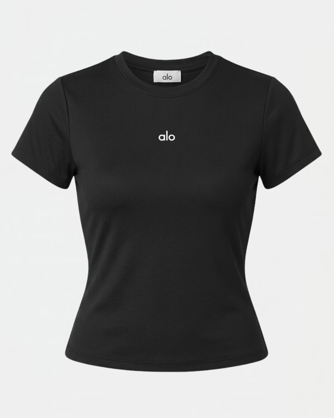 T-Shirt Fit ON Running Noir — Vêtement Running Sport
