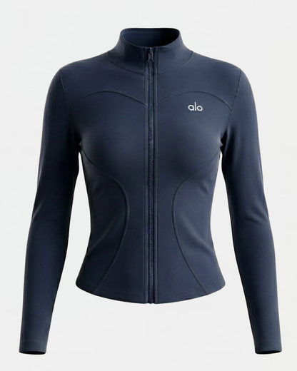 Gilet Fit Alo Yoga Bleu — Vêtement Sport Femme