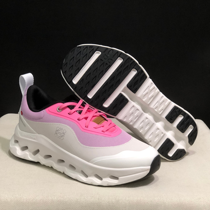 Sneaker Loewe x ON Cloudtilt Blanc Rose — Chaussure Luxe Running
