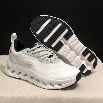 Sneaker Loewe x ON Cloudtilt Blanc Noir — Chaussure Luxe Running