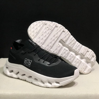 Sneaker Loewe x ON Cloudtilt Noir Blanc 2.0 — Chaussure Luxe Running