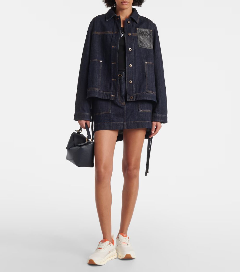Sneaker Loewe x ON Cloudtilt Orange — Chaussure Luxe Running