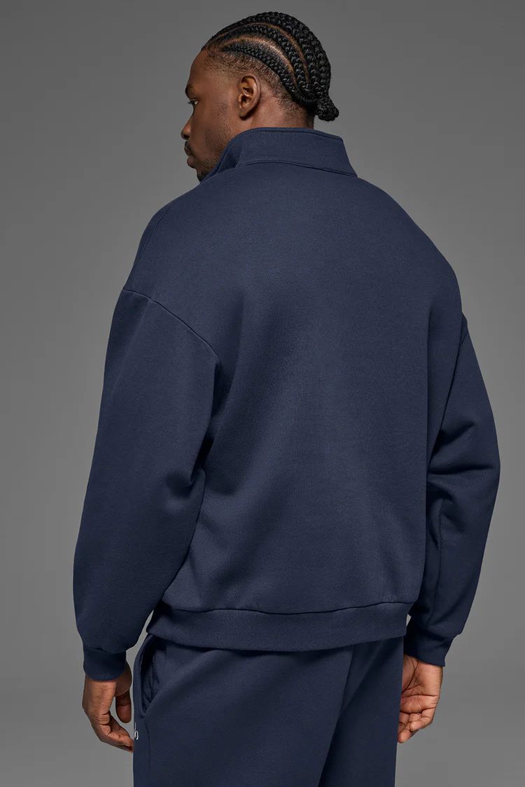 Ensemble Sport Alo Yoga Bleu Marine — Tenue Sport Femme