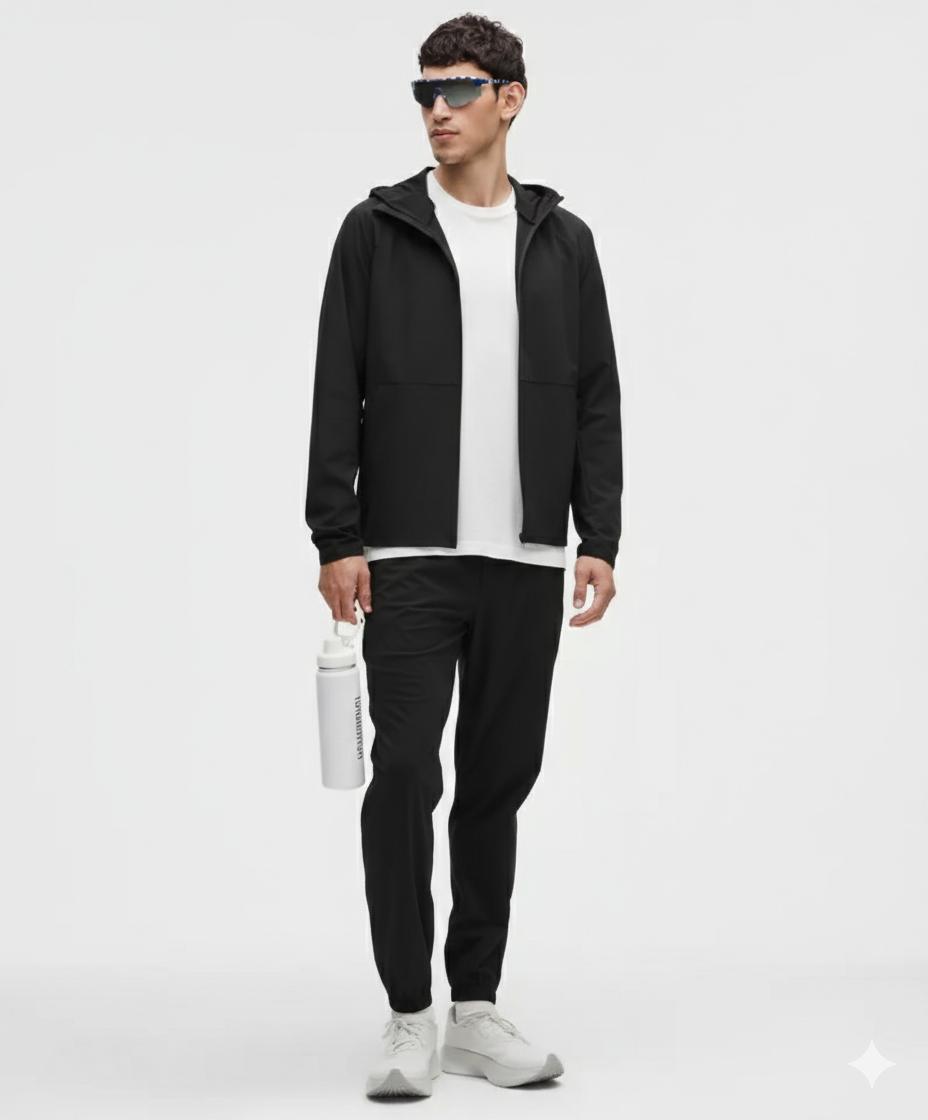 Ensemble Sport Lululemon Noir — Tenue Sport Homme