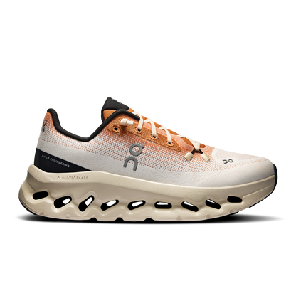 Basket ON Running Cloudtilt Blanc Orange — Chaussure Sport CloudTec