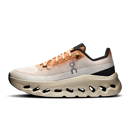Basket ON Running Cloudtilt Blanc Orange — Chaussure Sport CloudTec