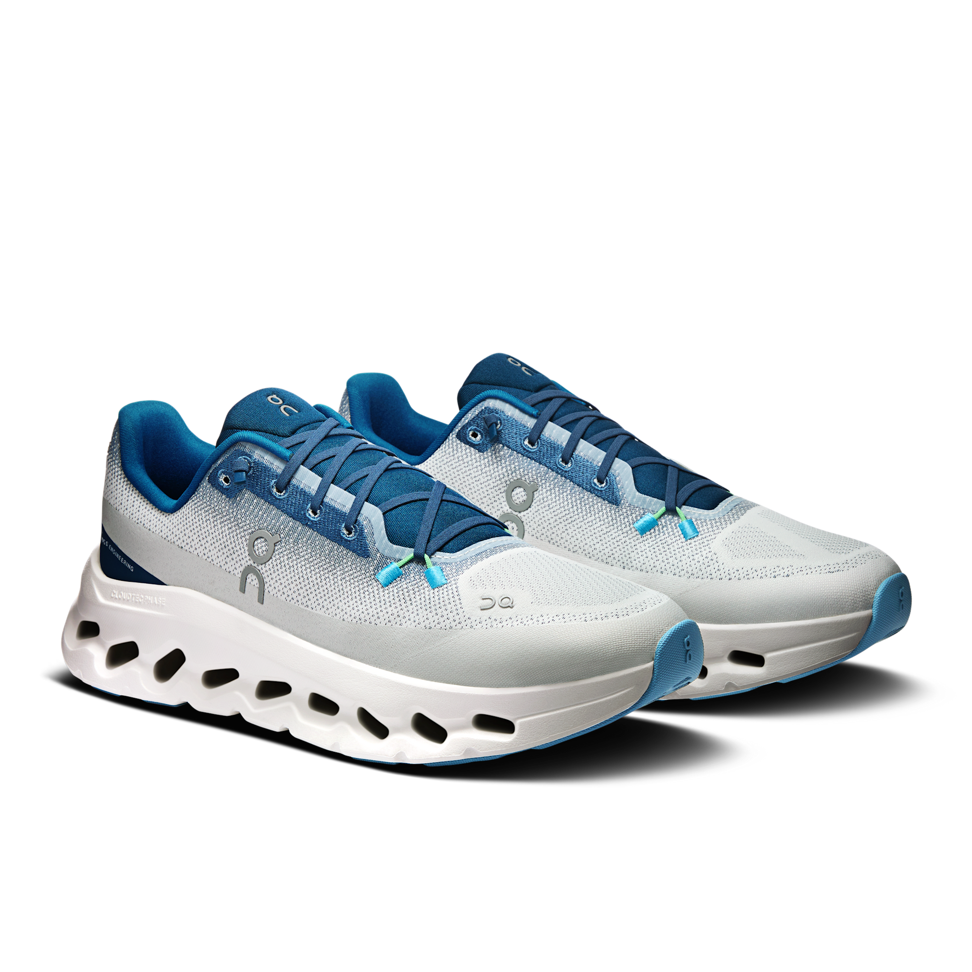 Basket ON Running Cloudtilt Bleu Blanc — Chaussure Sport CloudTec