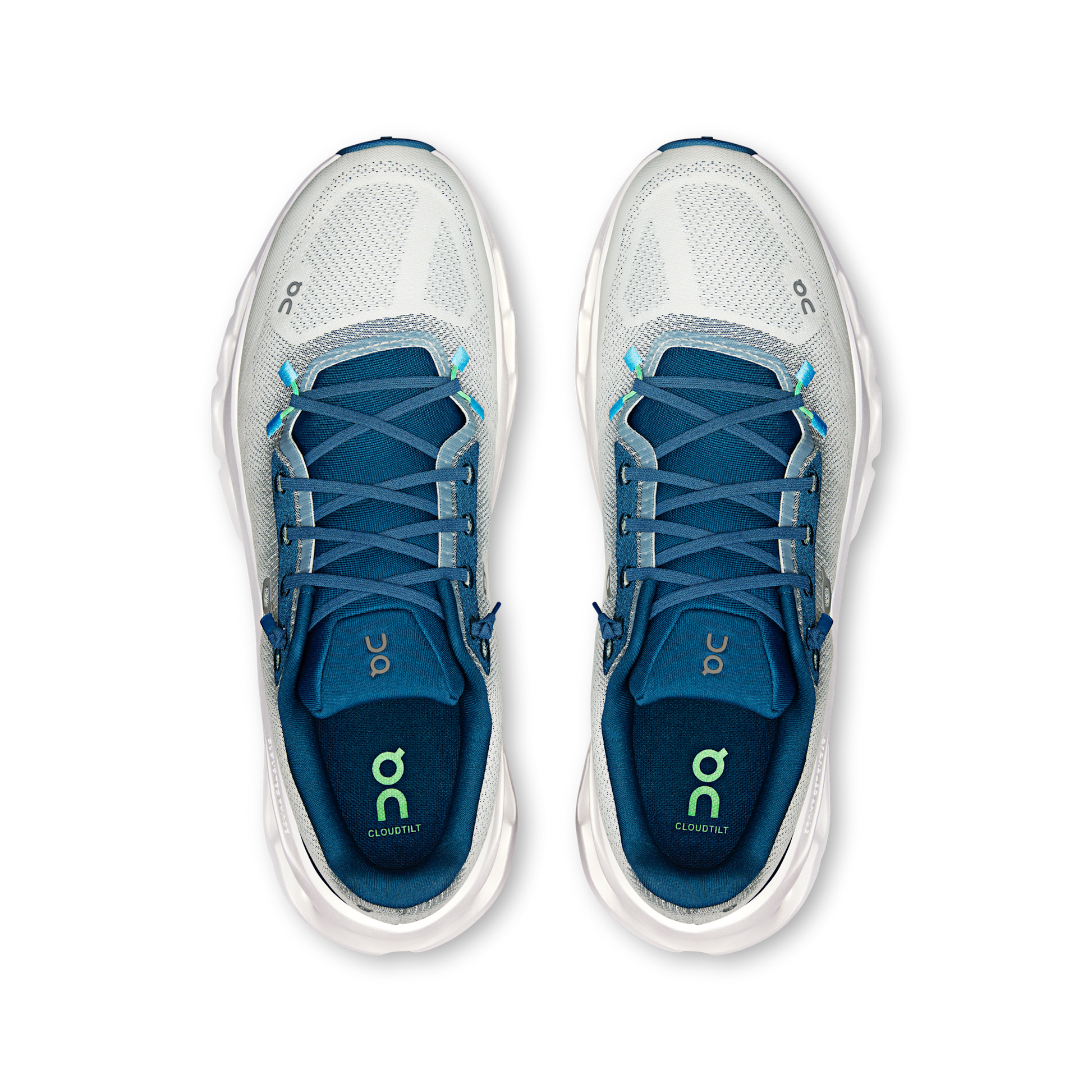 Basket ON Running Cloudtilt Bleu Blanc — Chaussure Sport CloudTec