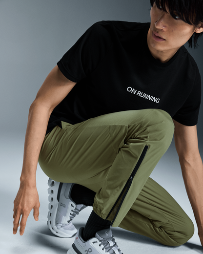 Pantalon Core ON Running Vert — Sport Running Homme