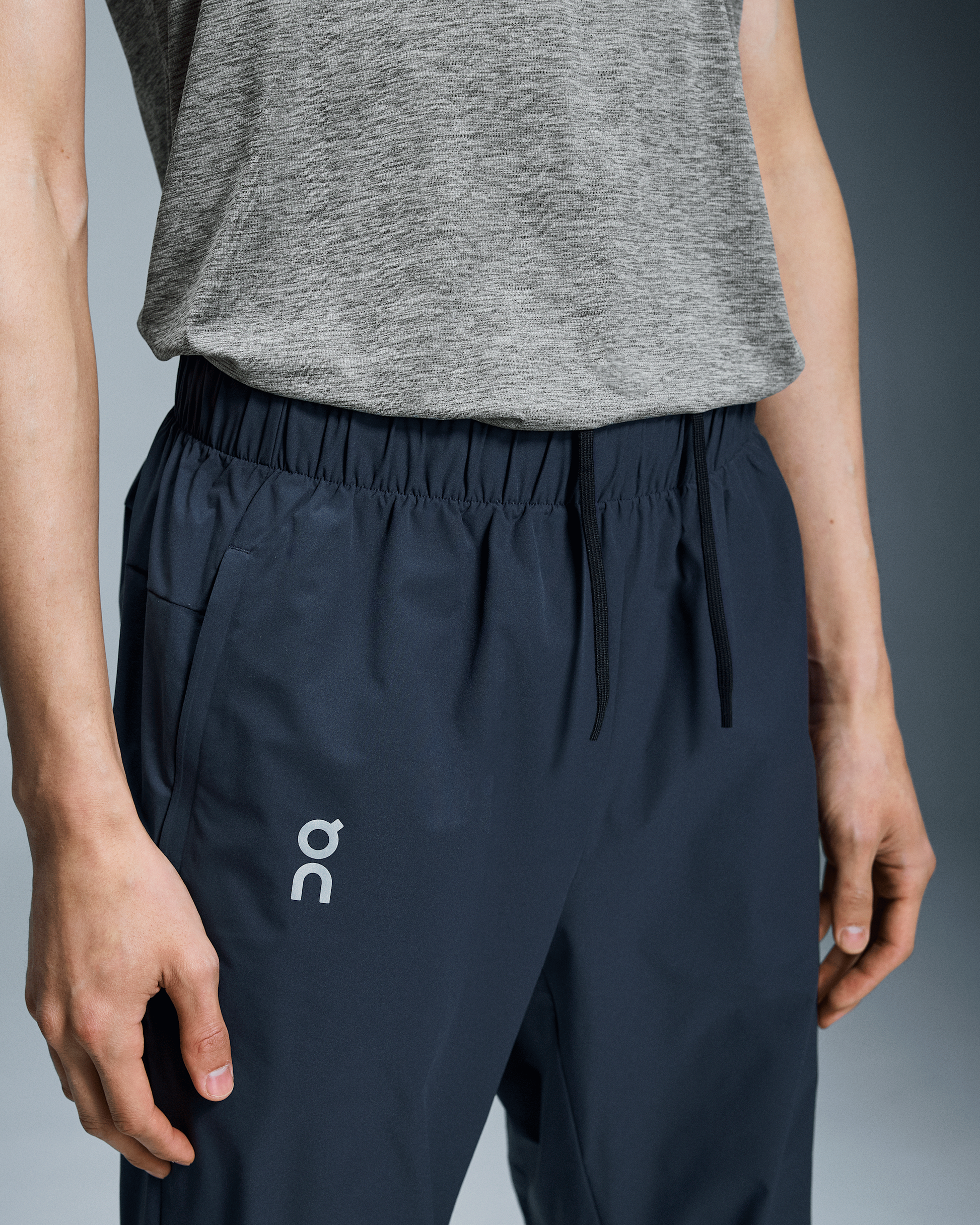 Pantalon Core ON Running Bleu — Sport Running Homme