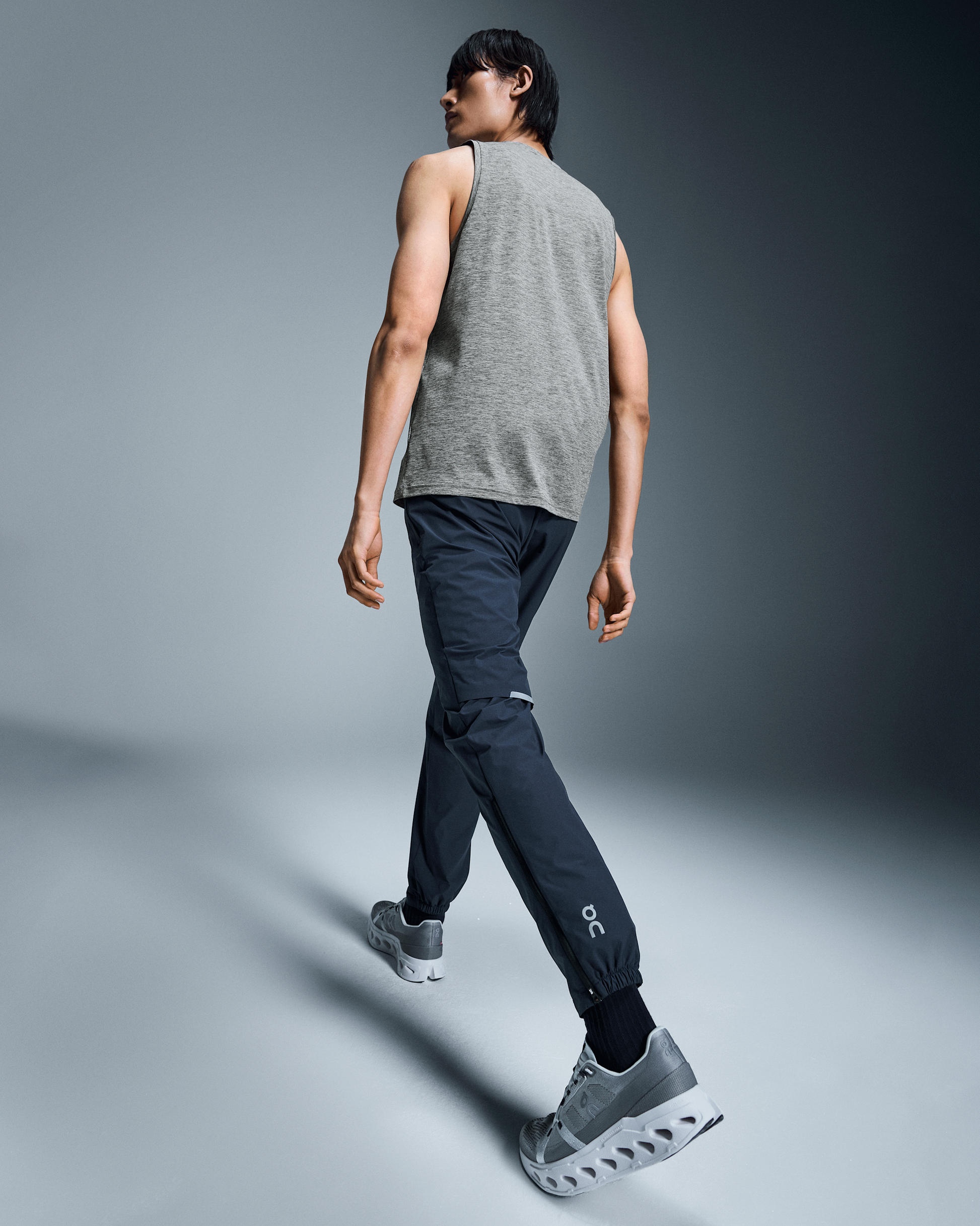 Pantalon Core ON Running Bleu — Sport Running Homme